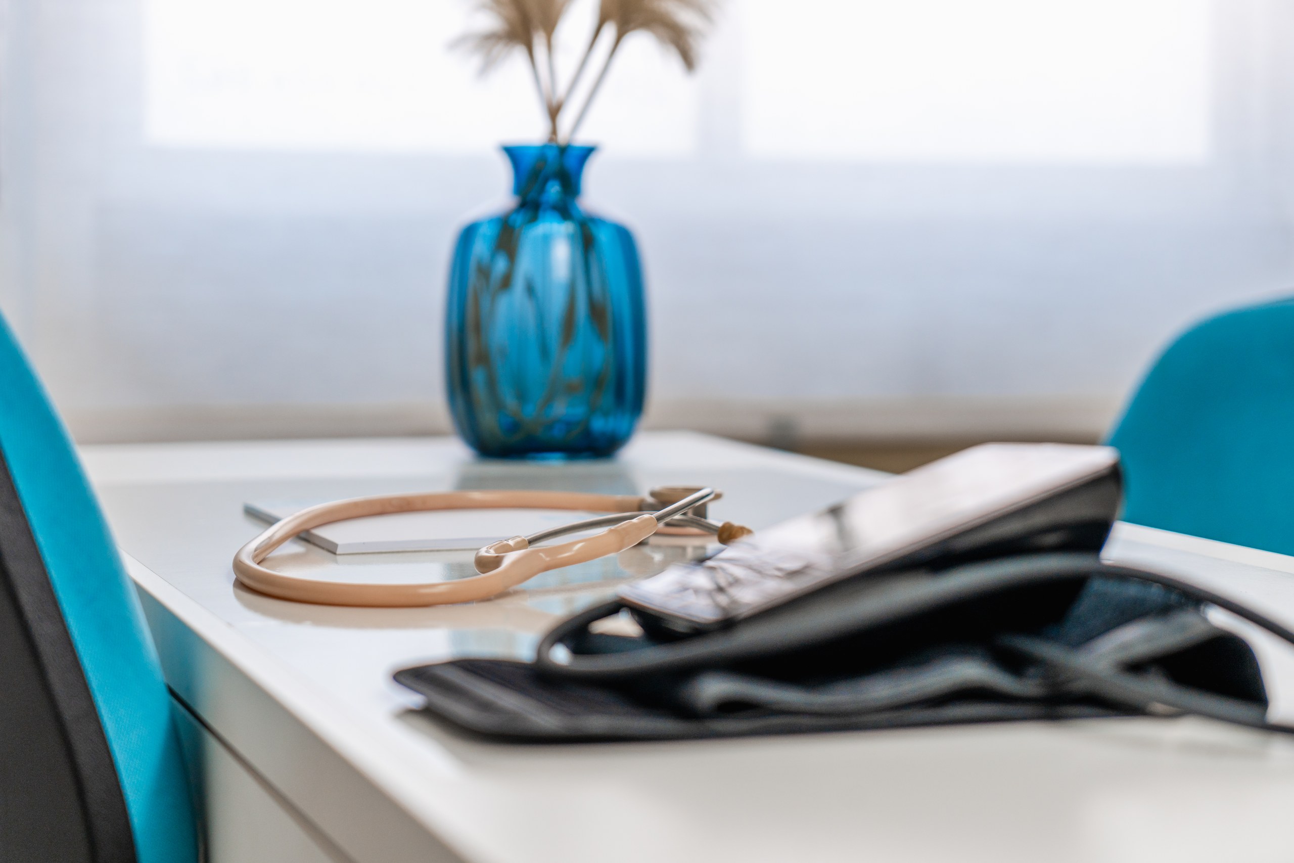 Consultório da Clínica ENDOPSI preparado para receber a consulta